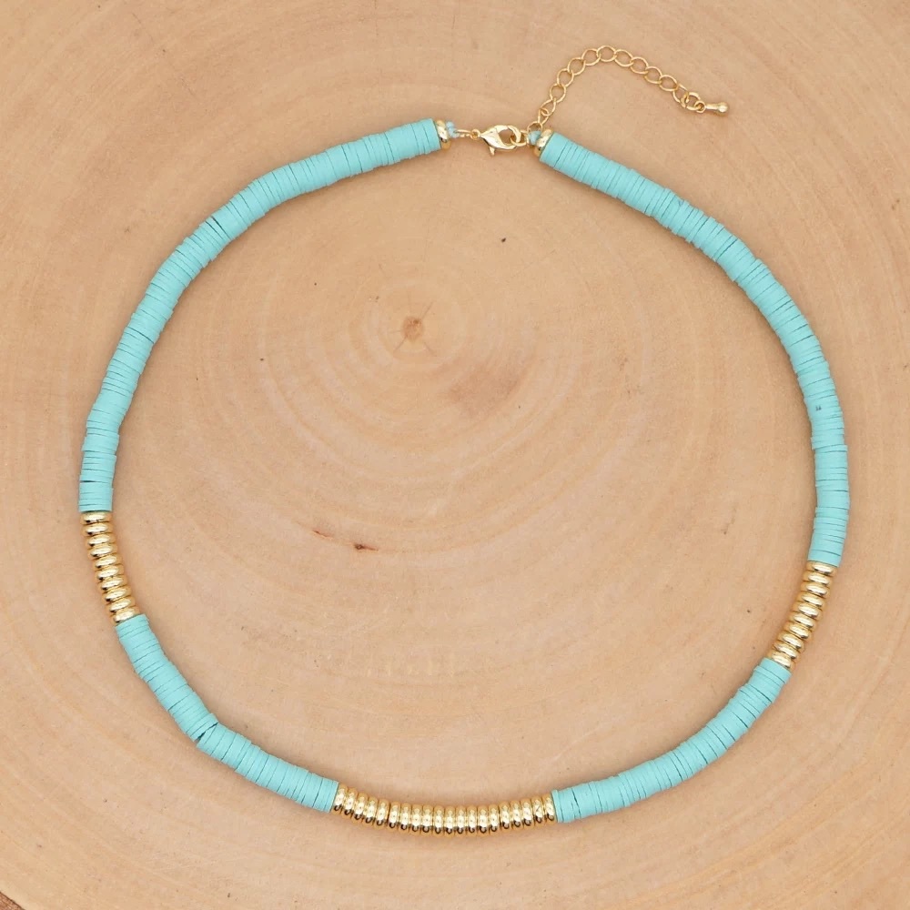 Tropical bead necklace